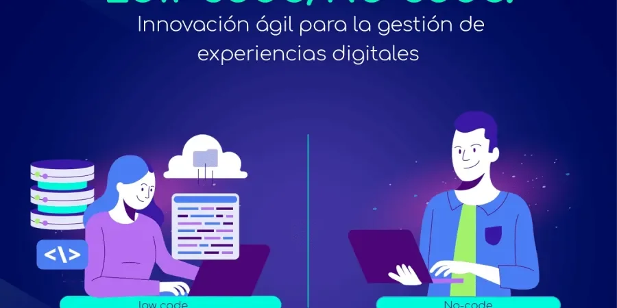 Low-code No-code Innovación ágil para la gestión de experiencias digitales